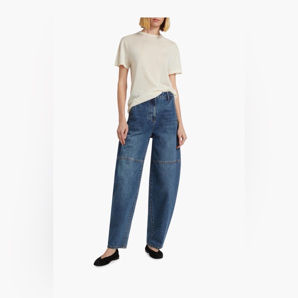 Co High Rise Barrel Jeans Size 25 NWT